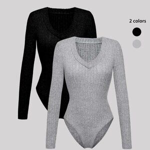 3 Long Sleeve Spring/Fall Bodysuits (3 pack)